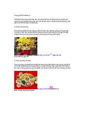 Nét đẹp của Phong tục lễ tết miền Nam - Cơ sở văn hóa Việt Nam | Đại học Văn Lang