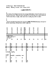 Statictic assignment - Statistics for Business | Trường Đại học Quốc tế, Đại học Quốc gia Thành phố HCM