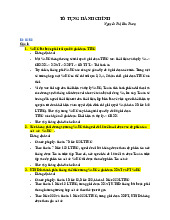 Bài tập Phân tích và giải quyết vụ án hành chính môn Luật tố tụng hành chính | Học viện Tòa án