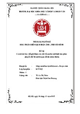 Kịch Bản Phim Chuyển Thể | Tiểu luận Biên kịch điện ảnh