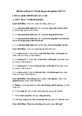 Đề thi học kỳ 2 môn Hoạt động trải nghiệm lớp 8 năm học 2024 - 2025 | Bộ sách Kết nối tri thức