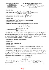 Đề Thi Tuyển Sinh 10 Toán Chuyên Sở GD Tuyên Quang 2025-2026 Có Đáp Án