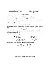 Đề thi giữa kỳ học phần Giải tích 1 | Đại học Khoa học tự nhiên, Đại học quốc gia Hà Nội