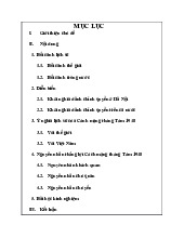 Ý nghĩa lịch sử của Cánh mạng tháng Tám 1945 môn Tư tưởng Hồ Chí Minh   | Trường đại học kinh doanh và công nghệ Hà Nội