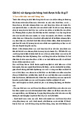 Giá trị sử dụng của hàng hoá được hiểu là gì?