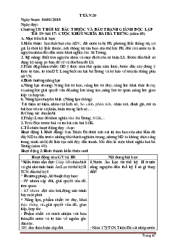Giáo án Lịch Sử 6 học kỳ 2 phương pháp mới 5 hoạt động