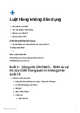 Bài ghi Luật Hàng không dân dụng | Học viện Hàng Không Việt Nam