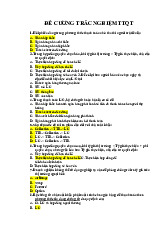 Đề cương Trắc nghiệm Môn Thanh toán quốc tế | Đại học Mỹ thuật Công nghiệp