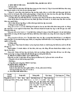 Đề thi học kì 2 môn Giáo dục công dân 6 năm 2022 - 2023 sách Kết nối tri thức với cuộc sống | Đề 13