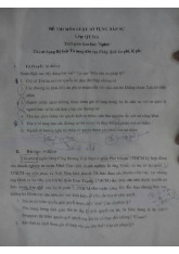 Đề thi cuối kỳ học phần Luật tố tụng dân sự năm 2024 - 2025 | Đại học Luật Thành phố Hồ Chí Minh