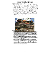 Khảo Sát Di Sản Văn Hóa Việt Nam: Đặc Điểm và Phân Loại