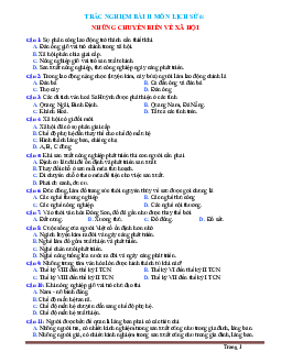 Trắc nghiệm Sử 6 Bài 11: Những chuyển biến về xã hội (có đáp án)
