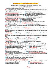 Đề Cương Ôn Tập Học Kỳ 1 Lịch Sử 12 Kết Nối Tri Thức 2025-2026 Có Đáp Án