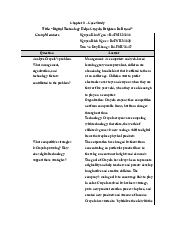 Chapter 3 Case Study - Management Information System | Trường Đại học Quốc tế, Đại học Quốc gia Thành phố HCM