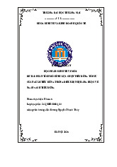 Phân Tích Lựa Chọn Tiêu Dùng Tối Ưu | Bài Thảo Luận Kinh Tế Vi Mô