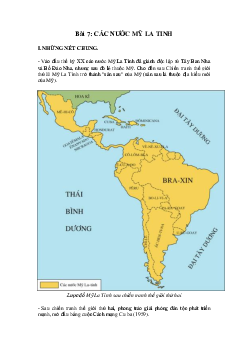 Các nước Mĩ La Tinh