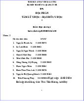 Vận dụng khái niệm về ý thức đạo đức để giải thích hành vi của cá nhân trong các tình huống khó khăn | Bài tập Đạo đức y học – Tâm lý