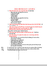 Đề cương ôn tập cuối kỳ Khoa Học Trái Đất | Khoa học trái đất và sự sống | Trường Đại học Khoa học Tự nhiên, Đại học Quốc gia Hà Nội