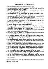 Đề Cương Ôn Thi Môn MXD 2024 | Trường đại học kiến trúc Hà Nội