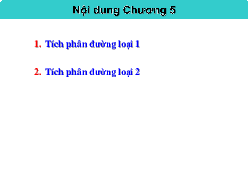 Bài giảng Chương 5 - Tích phân đường - Giải tích 2 | Trường Đại học Công nghệ, Đại học Quốc gia Hà Nội