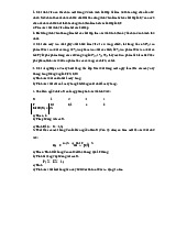 Bài tập tự luận môn Xác suất thống kê| Trường Đại học Ngoại Thương