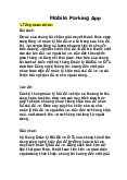 Mobile Parking App - Tin ứng dụng | Trường Đại Học Duy Tân