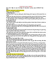 Lý thuyết ôn tập các chủ đề môn Pháp Luật Đại Cương | Trường Đại học Mở Hà Nội