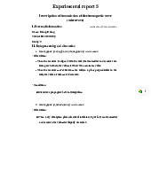 Experimental report 5Investigation of transmission of electromagnetic wave(microwave) môn Vật lý đại cương 2  | Học viện Công Nghệ Bưu Chính Viễn Thông