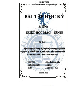 Vận Dụng Nguyên Lý Mối Liên Hệ Phổ Biến Trong Triết Học Mác - Lênin (4625)