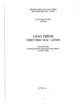 Giáo trình môn Triết học Mac - Lenin | Học viện Hành chính Quốc gia