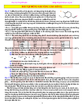 Bài tập đúng/sai nâng cao môn Hoá đại cương | Trường Đại học Bách khoa - Đại học Quốc gia Thành phố Hồ Chí Minh
