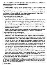Câu hỏi ôn tập GTKD | Giao tiếp kinh doanh | Trường Đại học Công nghiệp TP.HCM
