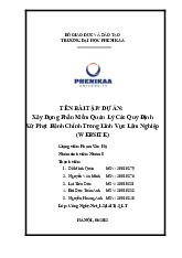 Website quản lý và tra cứu các Điều/Khoản của Nghị định Quy định xử phạt hành chính trong lĩnh vực lâm nghiệp |  Bài tập lớn học phần Công nghệ .NET | Trường Đại học Phenikaa