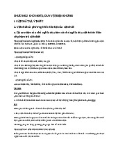 Chương 2: chủ nghĩa duy vật biện chứng - tư tưởng và vật chất | Môn Triết học Mác - Lênin - Đại học Cần Thơ