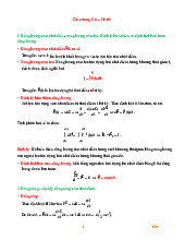 Đề cương Cơ - Nhiệt: Động Lượng, Động Năng và Thế Năng | Cơ nhiệt | Trường Đại học Khoa học Tự nhiên, Đại học Quốc gia Hà Nội