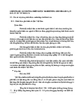 Xây dựng chiến lược marketing cho khách sạn môn Marketing căn bản | Trường đại học Mở Hà Nội