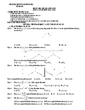 Đề cương ôn tập giữa kỳ 1 Toán 12 năm 2025-2026 – THPT Xuân Phương, Hà Nội