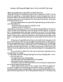 Đề cương ôn tập kinh tế chính trị Mác lênin