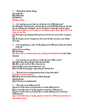 TOP câu hỏi trắc nghiệm Môn Cơ sở dữ liệu | Đại học Bách Khoa Hà Nội