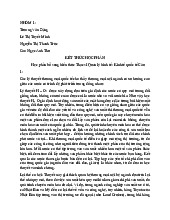 Bài tập nhóm kết thúc học phần: Phân tích thương mại quốc tế môn Kinh tế quốc tế | Đại học Đồng Tháp