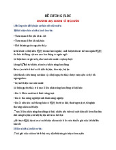 Đề cương môn Pháp luật đại cương | Trường Đại học Khánh Hoà