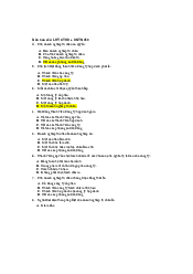 Câu hỏi trắc nhiệm Luật kinh tế  | Trường đại học Lao động - Xã hội