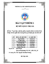 Lựa chọn một sản phẩm và phân tích các nhân tố bên trong và bên ngoài ảnh hưởng đến quyết định giá như thế nào | Bài tập nhóm môn Quản trị nhân lực