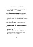 Tổng hợp 24 câu hỏi trắc nghiệm Chương 1: Một số vấn đề cơ bản về nhà nước – quản lý hành chính nhà nước – luật viên chức