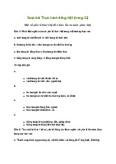 Soạn bài Thực hành tiếng Việt trang 22 sách Kết nối tri thức | Ngữ văn 9