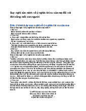 Suy nghĩ của mình về ý nghĩa lời ru của mẹ đối với đời sống mỗi con người - Ngữ văn 10