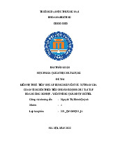 Đánh giá thực  trạng áp dụng nguyên tắc sự tham gia của mọi người theo tiêu chuẩn ISO 9000:2015 tại Tập đoàn Công nghiệp - Viễn thông Quân đội Viettel | Bài thảo luận quản trị chất lượng