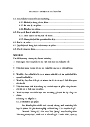 Chính sách sản phẩm phần 1 - Marketing | Học viện Chính sách và Phát triển