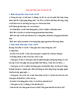 Soạn bài Thảo luận về một vấn đề | Ngữ Văn 6 Cánh Diều tập 2