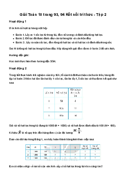 Toán 10: Ước tính số cá thể trong một quần thể - Kết Nối Tri Thức